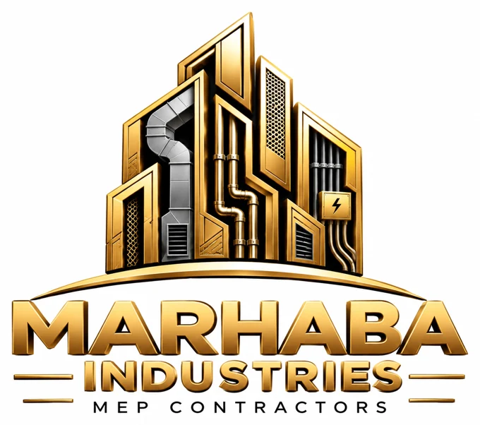 Marhaba Industries MEP Contractors gold logo